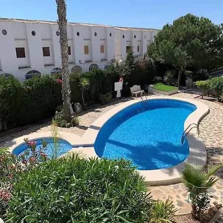 With Outdoor Pool And Air Conditioning In * Cabo Roig